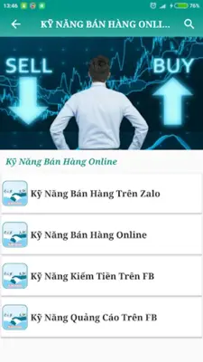 Sổ Tay Chiến Lược Kinh Doanh android App screenshot 2