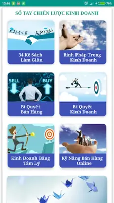 Sổ Tay Chiến Lược Kinh Doanh android App screenshot 6